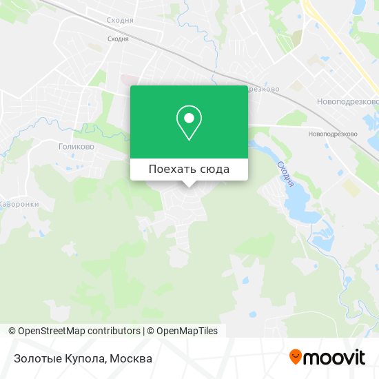 Карта Золотые Купола