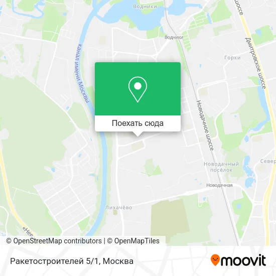 Карта Ракетостроителей 5/1