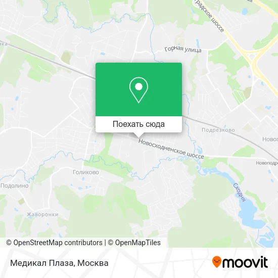 Карта Медикал Плаза