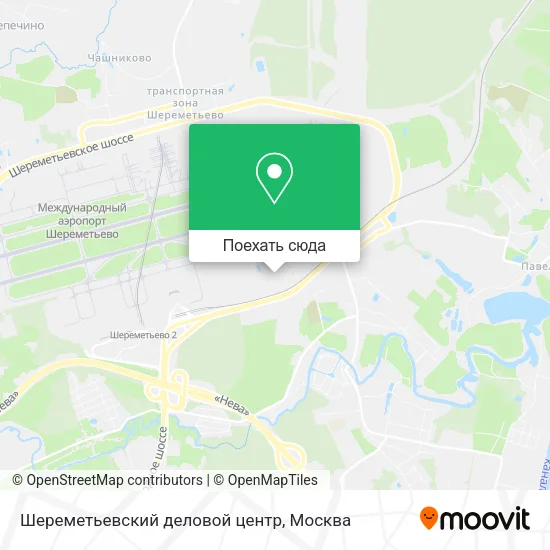 Карта Шереметьевский деловой центр