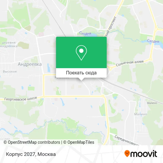 Карта Корпус 2027