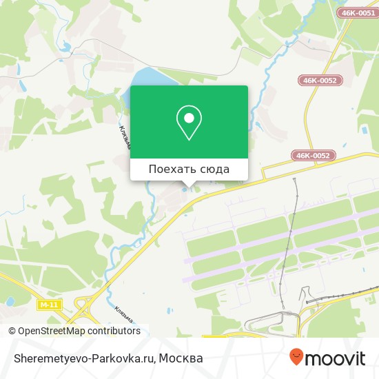 Карта Sheremetyevo-Parkovka.ru