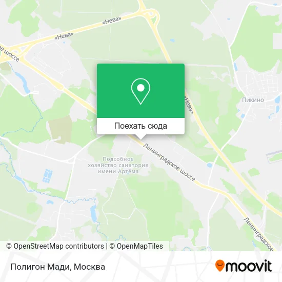 Карта Полигон Мади