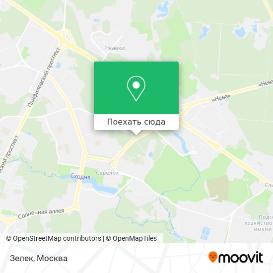 Карта Зелек