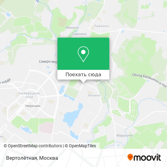 Карта Вертолётная