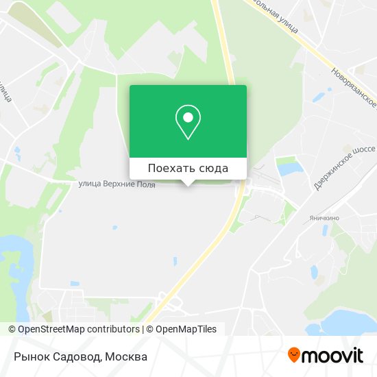 Рынок садовод на карте москвы