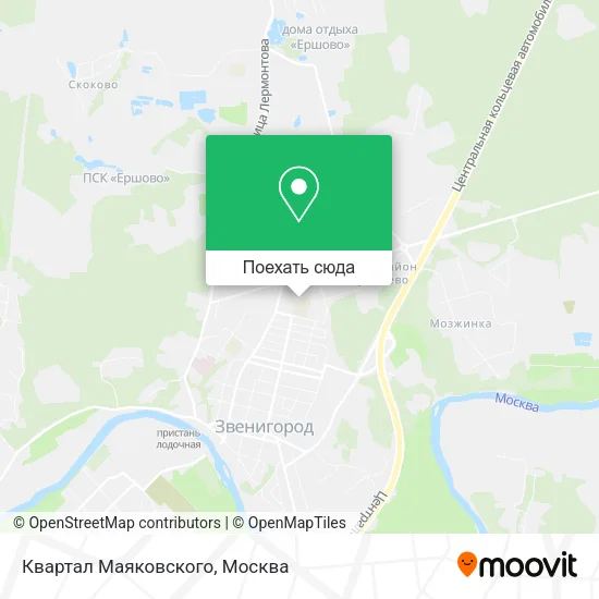 Карта Квартал Маяковского
