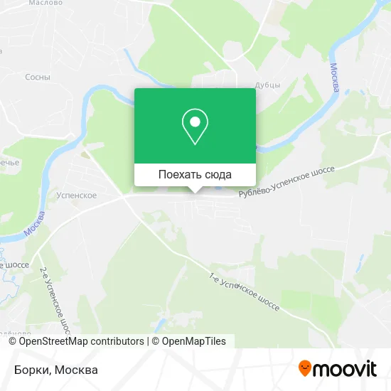 Карта Борки