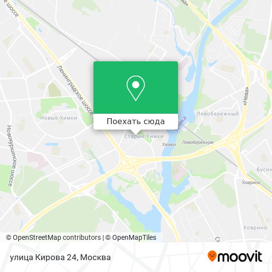 Карта улица Кирова 24