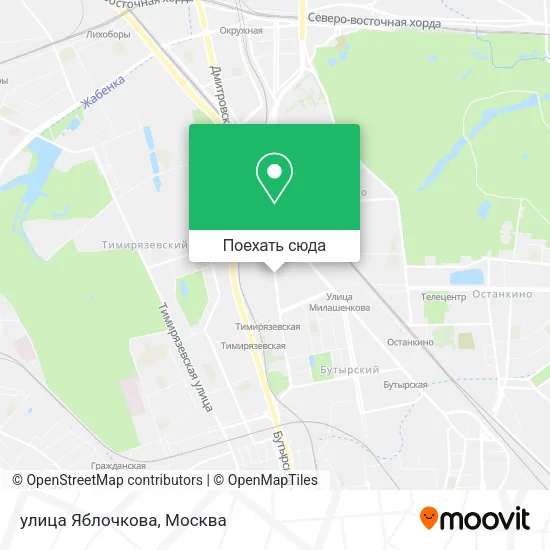 Карта улица Яблочкова