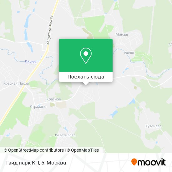Карта Гайд парк КП, 5