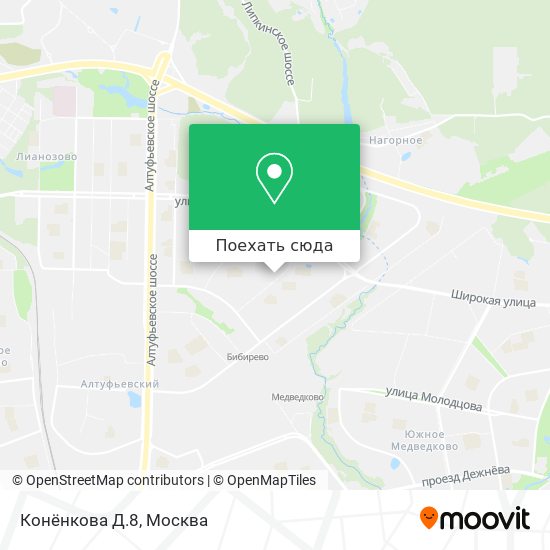 Карта Конёнкова Д.8
