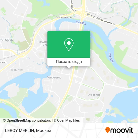 Карта LEROY MERLIN