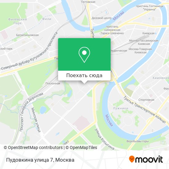 Карта Пудовкина улица 7