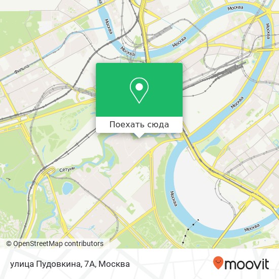 Карта улица Пудовкина, 7А