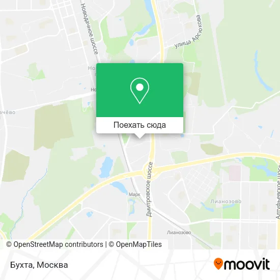Карта Бухта