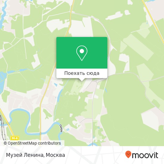 Карта Музей Ленина
