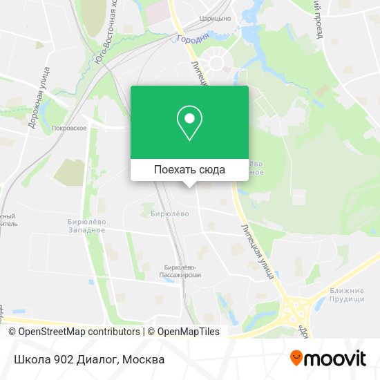Карта Школа 902 Диалог