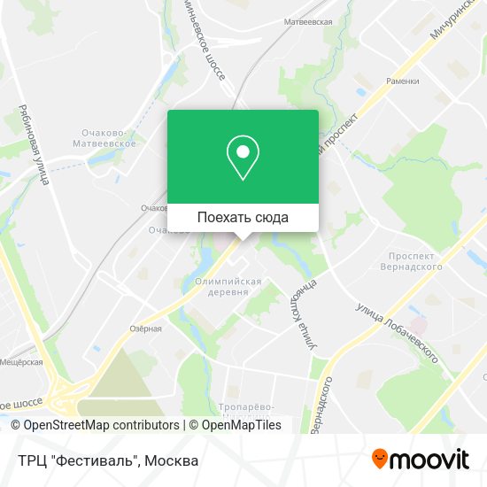 Карта ТРЦ "Фестиваль"