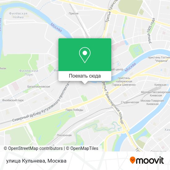 Карта улица Кульнева