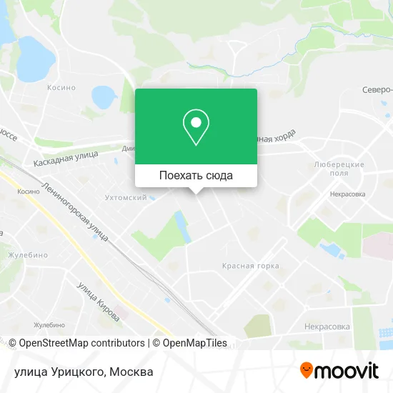 Карта улица Урицкого