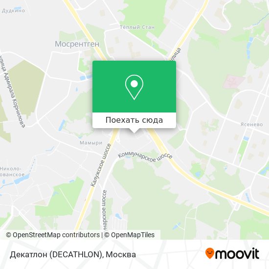 Карта Декатлон (DECATHLON)