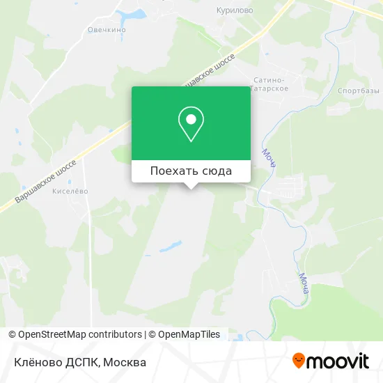 Карта Клёново ДСПК