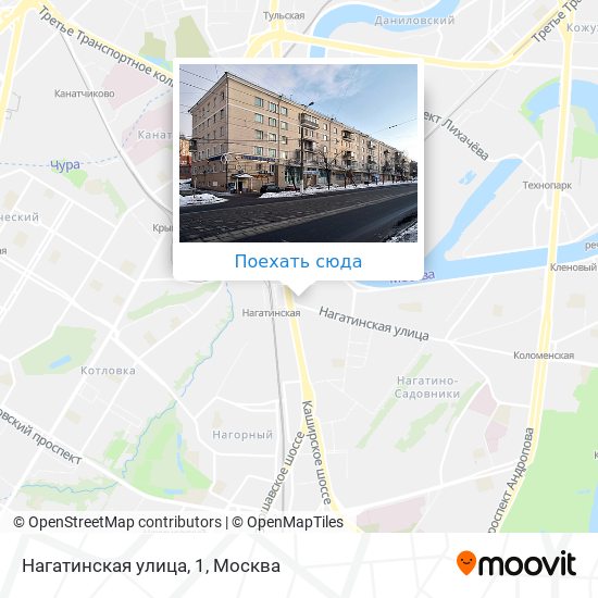 Нагатино карта москвы