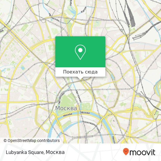 Карта Lubyanka Square