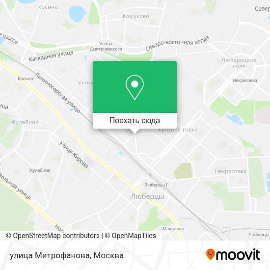 Карта улица Митрофанова