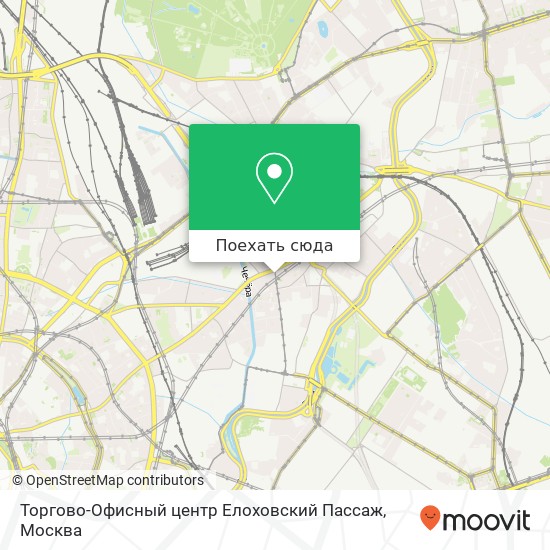 Карта Торгово-Офисный центр Елоховский Пассаж
