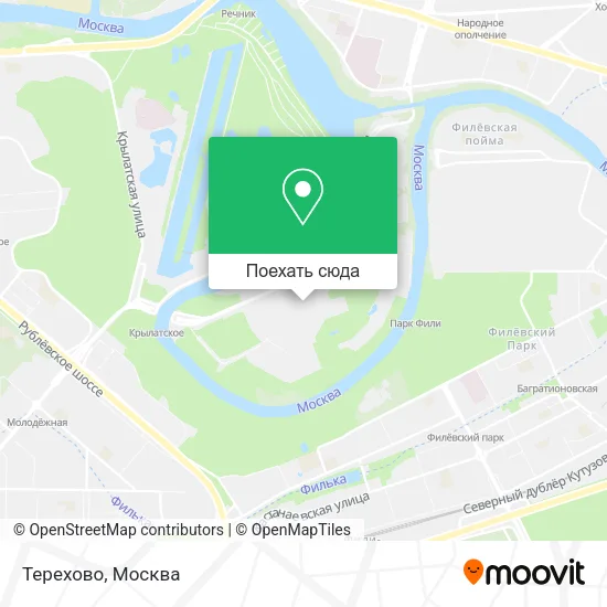 Карта Терехово