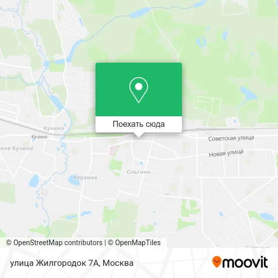 Карта улица Жилгородок 7А