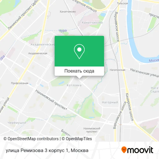 Карта улица Ремизова 3 корпус 1