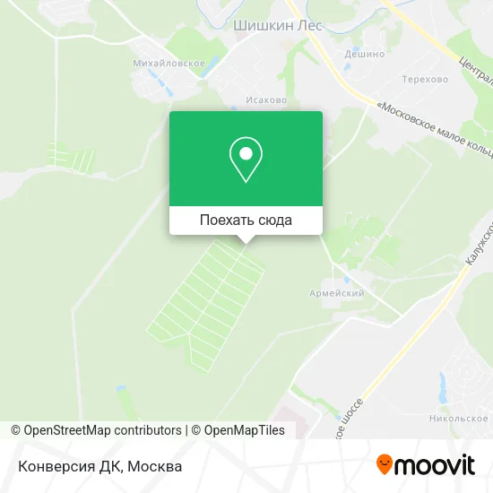 Карта Конверсия ДК