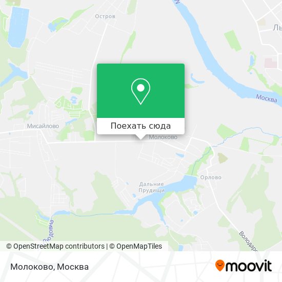 Карта Молоково