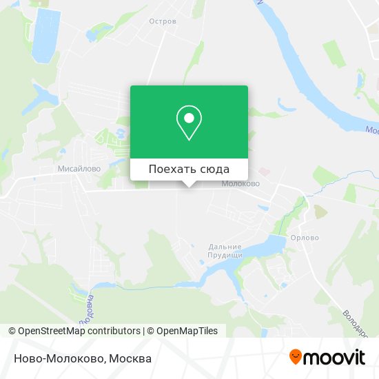 Карта Ново-Молоково