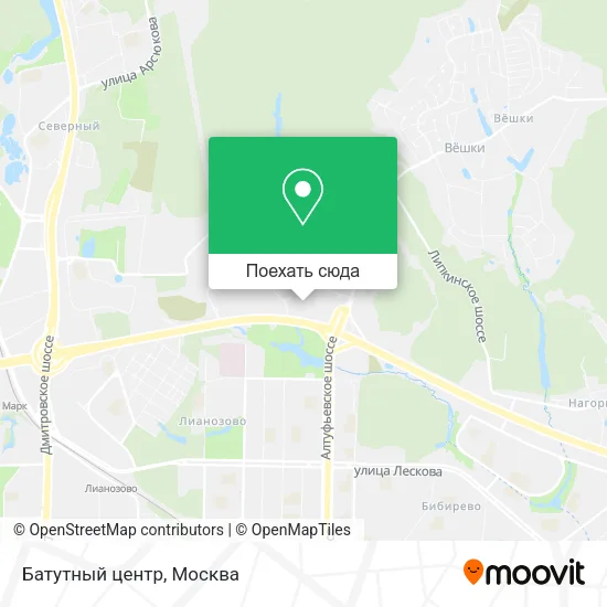 Карта Батутный центр