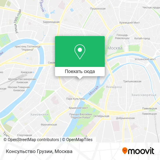 Карта Консульство Грузии