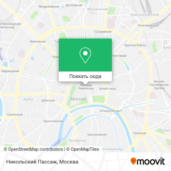 Карта Никольский Пассаж