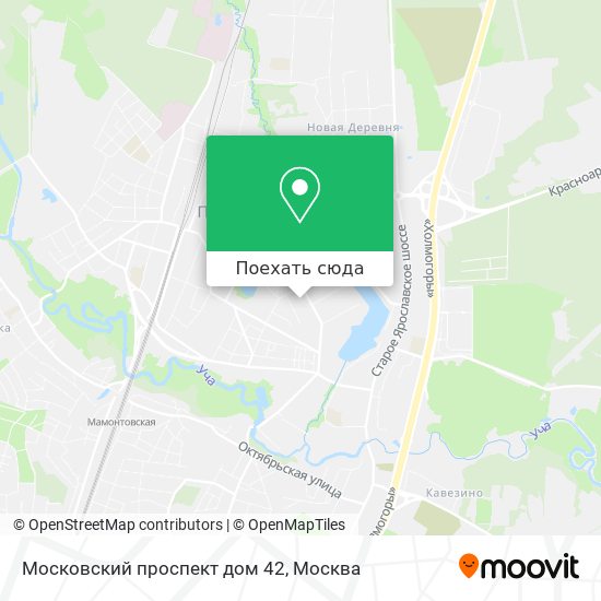 Карта Московский проспект дом 42