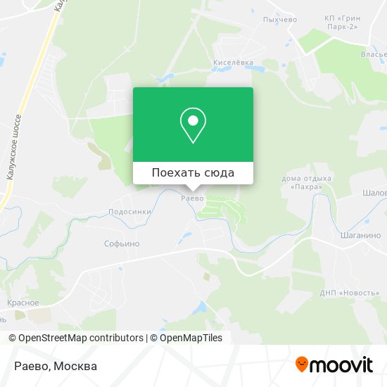 Карта Раево