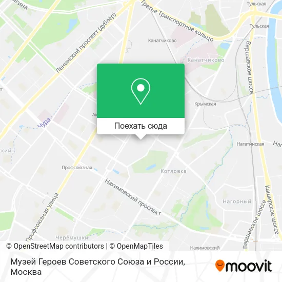 Карта Музей Героев Советского Союза и России