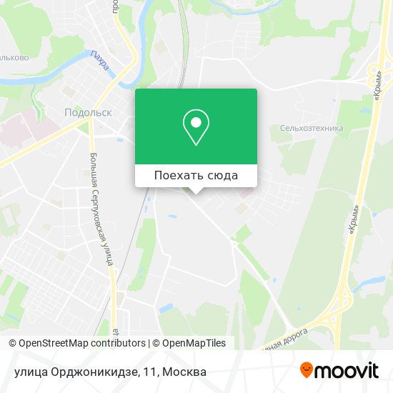 Карта улица Орджоникидзе, 11