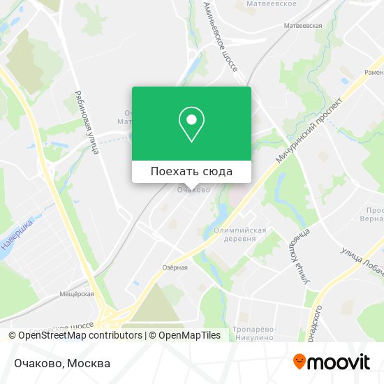 Карта Очаково