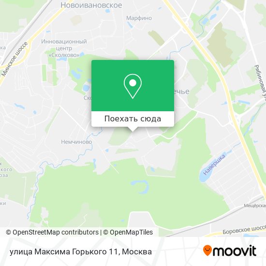 Карта улица Максима Горького 11
