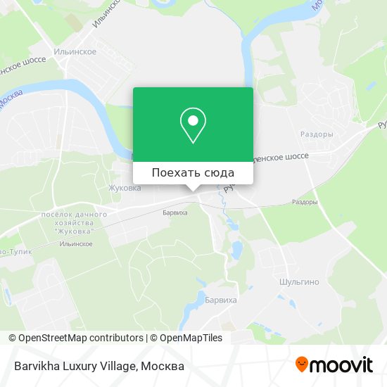 Карта Barvikha Luxury Village