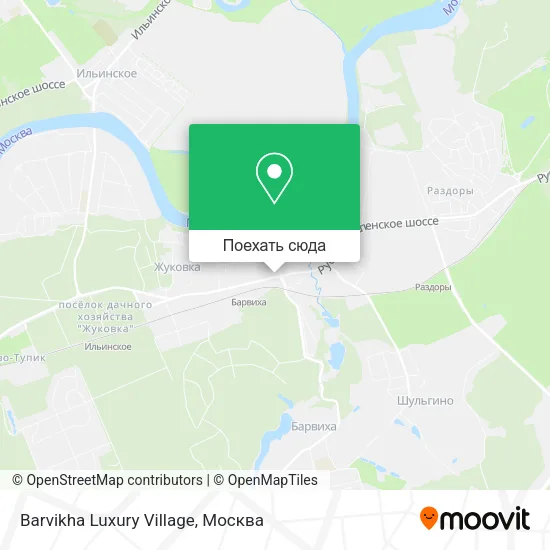 Карта Barvikha Luxury Village