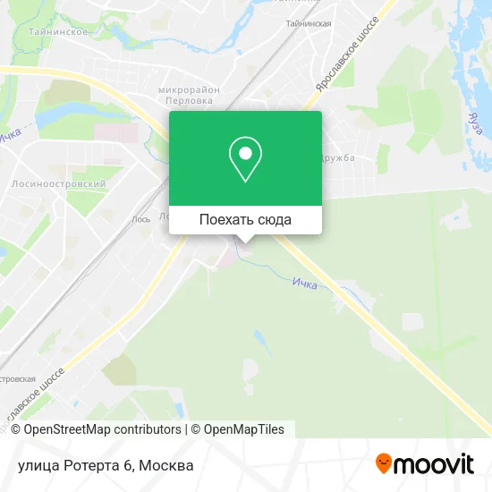 Карта улица Ротерта 6