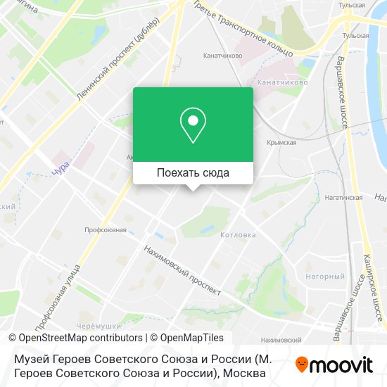 Карта Музей Героев Советского Союза и России